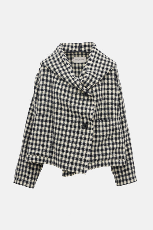 Ivan Grundahl Wool Gingham Jacket