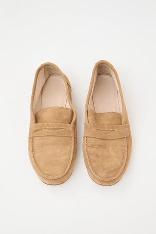 Jamie Haller Suede Penny Loafer