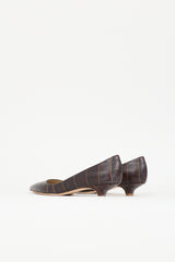 Jamie Haller Embossed Leather Pump