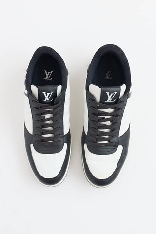 Louis Vuitton Embossed Damier Rivoli Sneaker