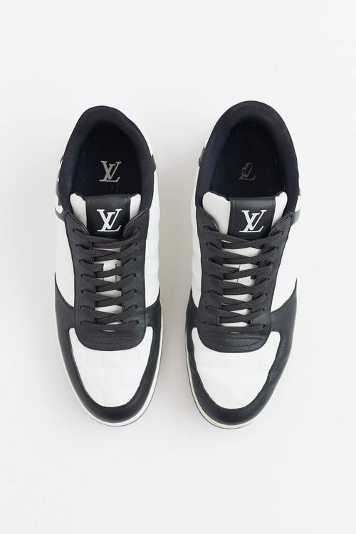 Louis Vuitton Embossed Damier Rivoli Sneaker