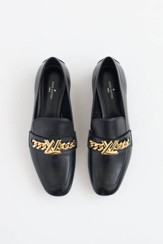 Louis Vuitton Chain Logo Loafer