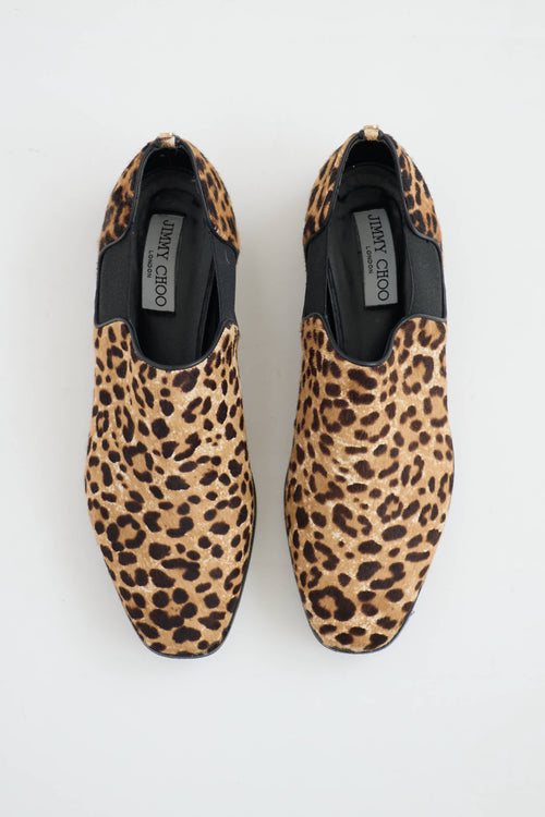 Jimmy Choo Printed Hair Loafer