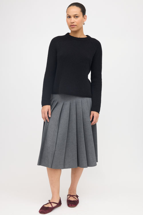 Jenni Kayne Cashmere Ribbed Sweater