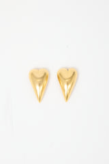 Carole Tanenbaum Vintage for VSP Heart Clip On Earrings