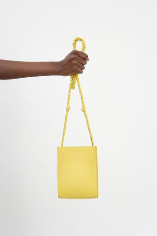 Jil Sander Leather Small Tangle Bag