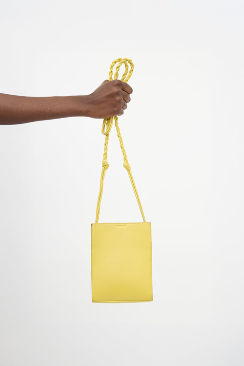 Jil Sander Leather Small Tangle Bag