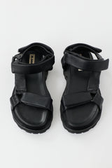 Jil Sander Leather Platform Sandal