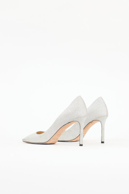 Jimmy Choo Glitter Romy Pump