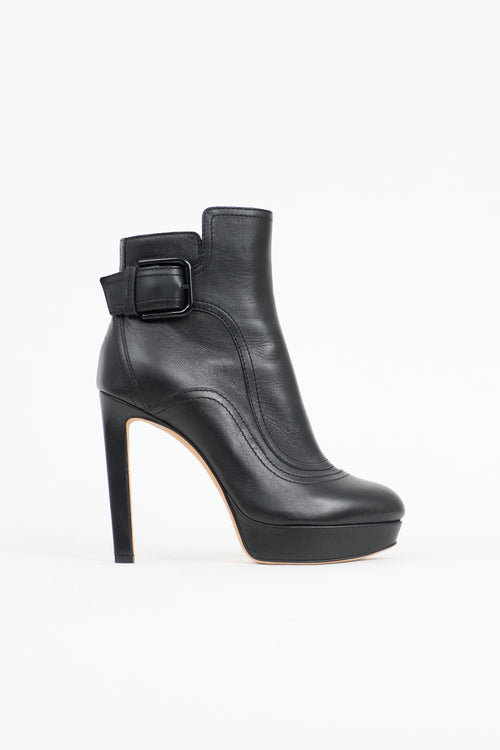 Jimmy Choo Leather Britney Platform Boot