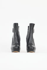 Jimmy Choo Leather Britney Platform Boot