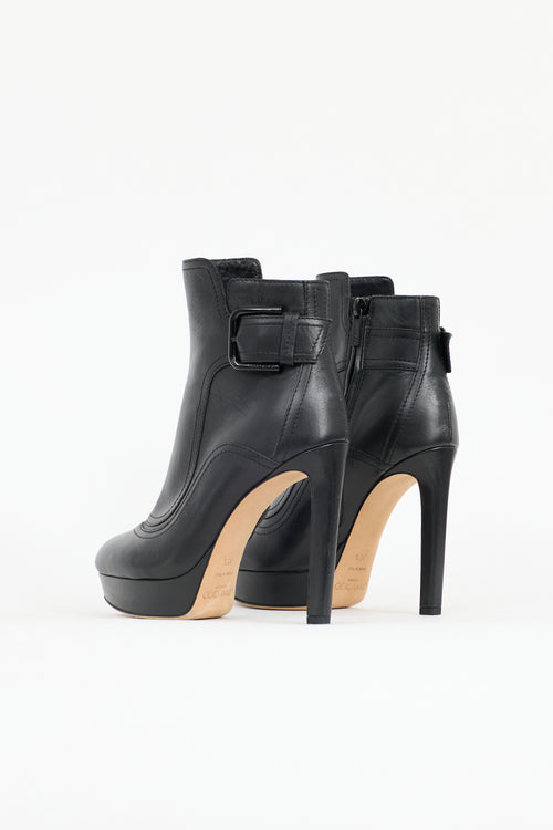 Jimmy Choo Leather Britney Platform Boot