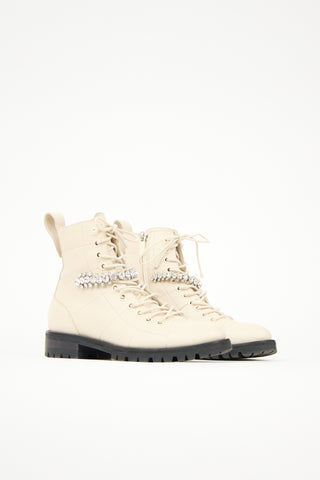 Jimmy Choo Leather Cruz Boot