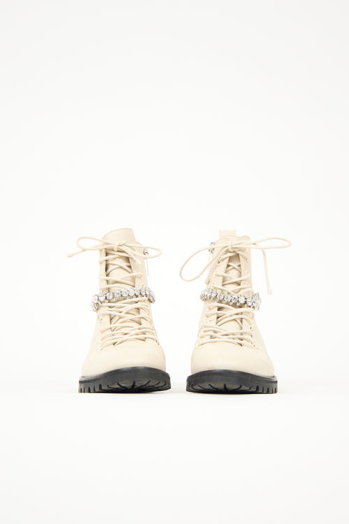 Jimmy Choo Leather Cruz Boot