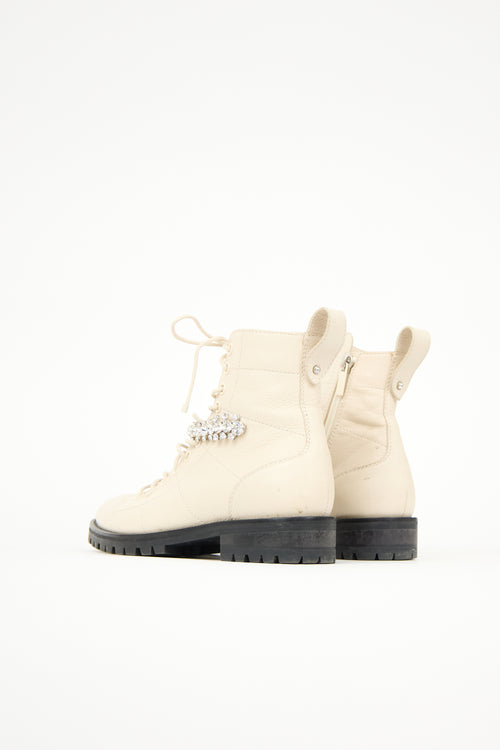Jimmy Choo Leather Cruz Boot