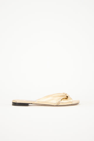 Jimmy Choo Leather Avenue Sandal