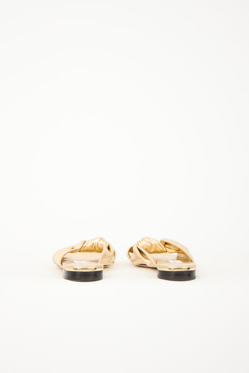 Jimmy Choo Leather Avenue Sandal