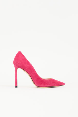 Jimmy Choo Suede Romy Pump