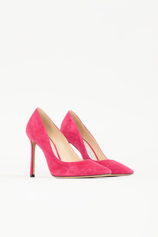 Jimmy Choo Suede Romy Pump