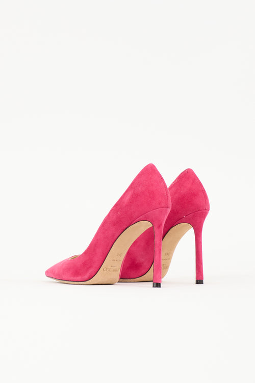 Jimmy Choo Suede Romy Pump