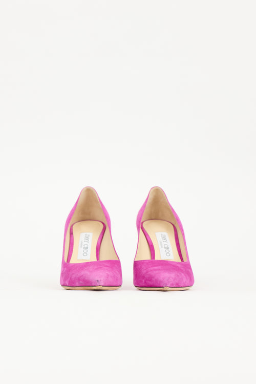 Jimmy Choo Suede Love Pump