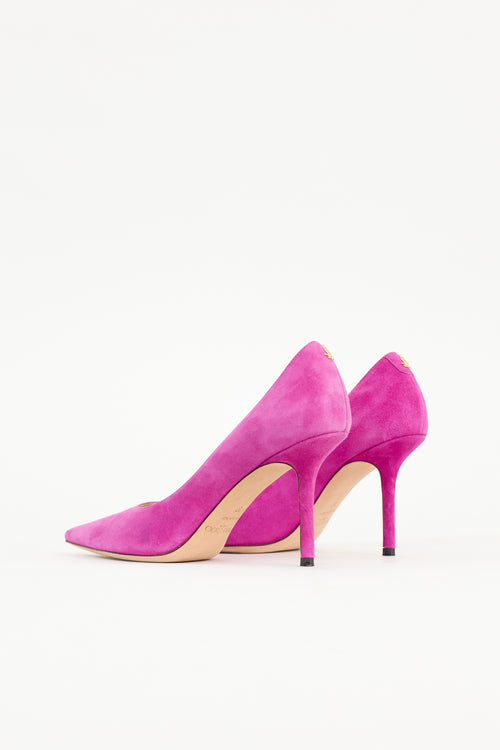 Jimmy Choo Suede Love Pump