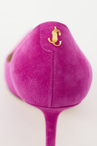 Jimmy Choo Suede Love Pump