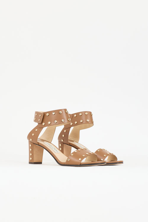 Jimmy Choo Leather Veto Heel