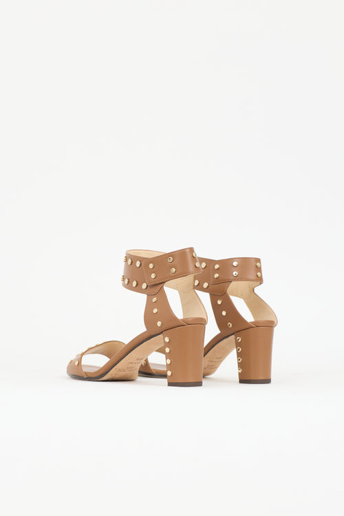 Jimmy Choo Leather Veto Heel