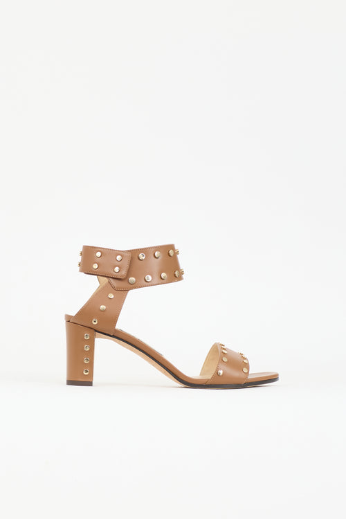 Jimmy Choo Leather Veto Heel