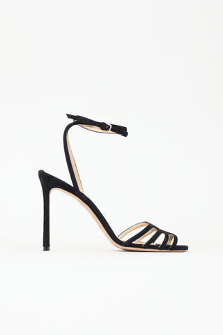 Jimmy Choo Suede Mimi Heel