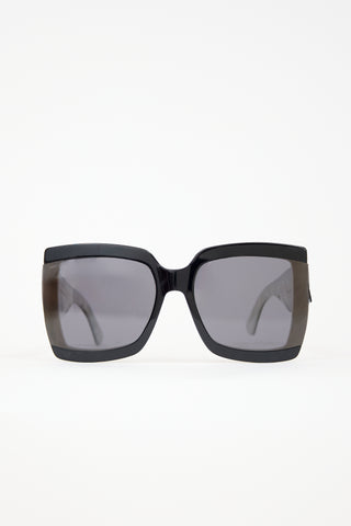 Jimmy Choo Renee Oversized Sunglasses