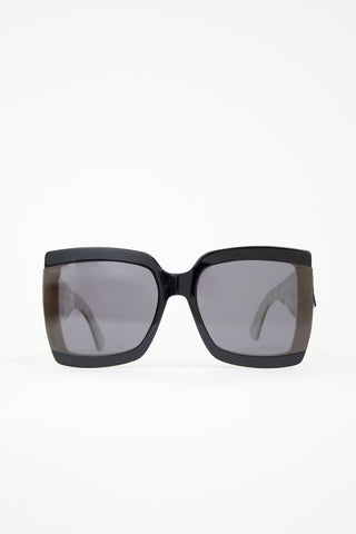 Jimmy Choo Renee Oversized Sunglasses