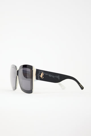 Jimmy Choo Renee Oversized Sunglasses
