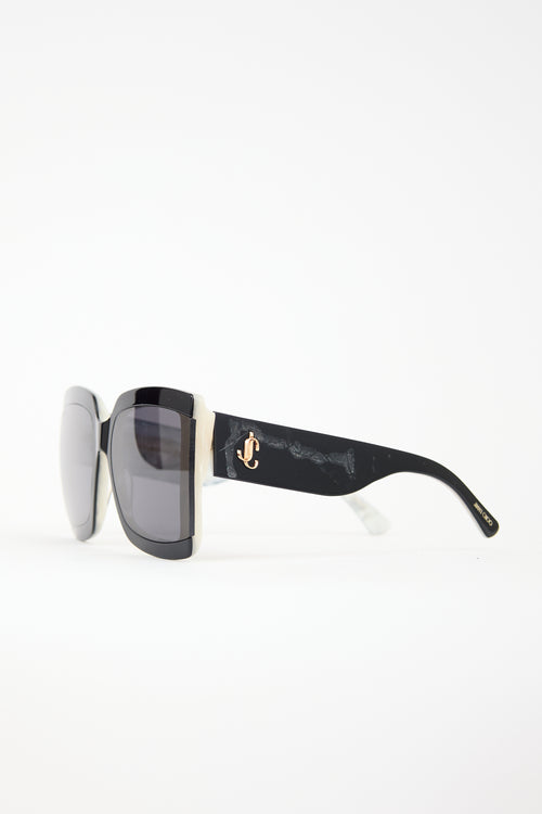 Jimmy Choo Renee Oversized Sunglasses