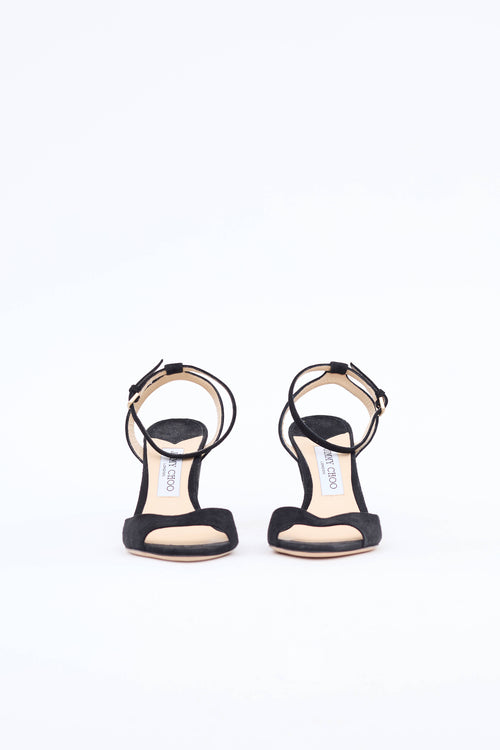 Jimmy Choo Suede Miranda Sandal