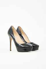 Jimmy Choo Patent Cosmic Pump