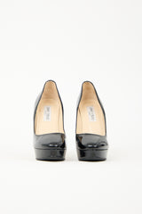 Jimmy Choo Patent Cosmic Pump
