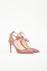 Jimmy Choo Leather Sage Heel