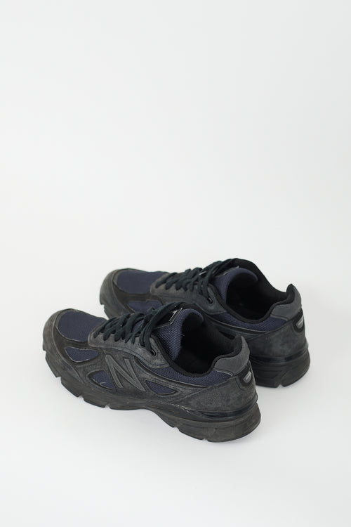 JJJJound X New Balance Dark Grey & Navy 990v4 Sneaker