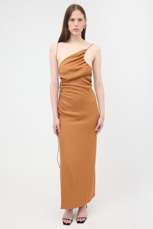 Christopher Esber Drawstring Maxi Dress