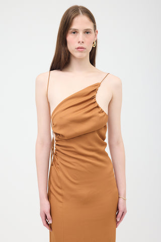 Christopher Esber Drawstring Maxi Dress