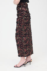 Miu Miu FW 2018 Floral Brocade Skirt