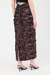 Miu Miu FW 2018 Floral Brocade Skirt