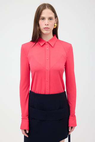 Bottega Veneta Crepe Jersey Shirt