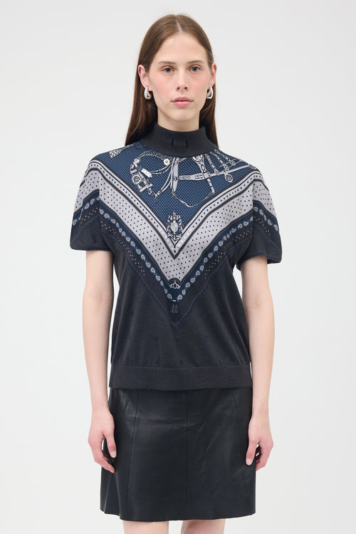 Hermès Cashmere & Silk Twillaine Sweater