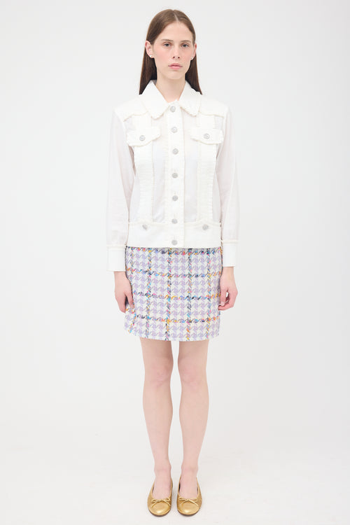 Chanel Cruise 2017 Ruffled Shirt