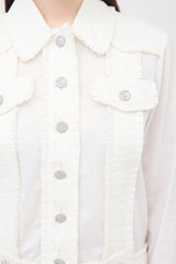 Chanel Cruise 2017 Ruffled Shirt