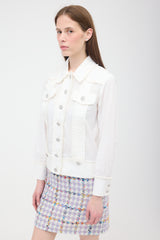 Chanel Cruise 2017 Ruffled Shirt