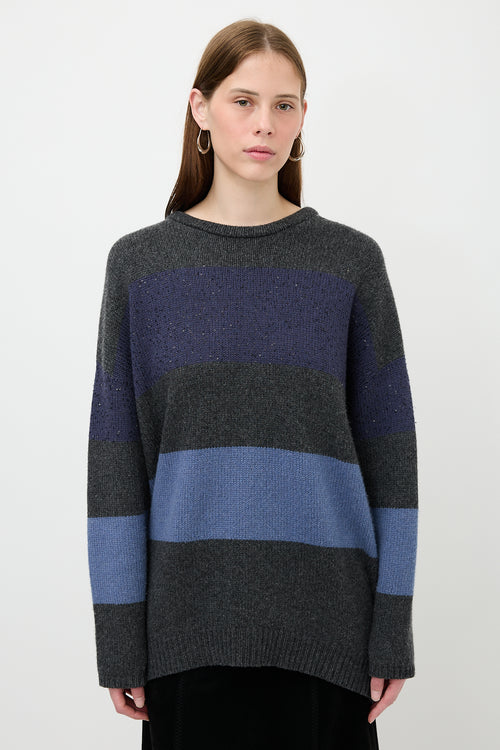 Brunello Cucinelli Cashmere & Sequin Sweater